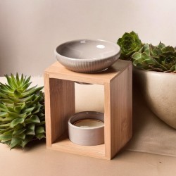 Bouji - Bougies & fondants faits main en Lorraine - Bruleur Yona