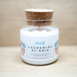 Bouji - Bougies & fondants naturels & parfumés - Bougie Cachemire & Soie