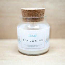 Bouji - Bougies & fondants naturels & parfumés - Bougie Edelweiss