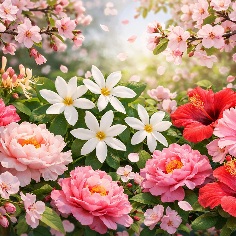 Bougies & fondants naturels & parfumés – Bouji - Pack Jardin en fête