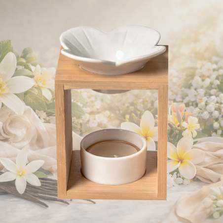 Bougies & fondants naturels & parfumés – Bouji - Pack Plumeria - Gourmandise chic