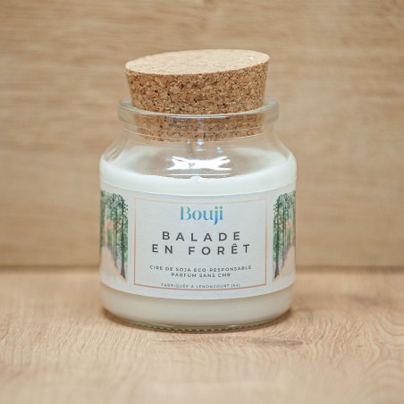 Bouji - Bougies & fondants naturels & parfumés - Bougie Balade en Foret