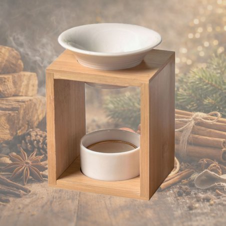 Bougies & fondants naturels & parfumés – Bouji - Pack Arina - Bois et épices
