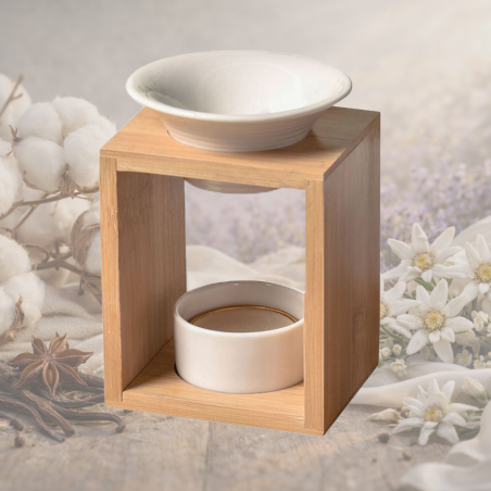 Bougies & fondants naturels & parfumés – Bouji - Pack Arina - Douceur & pureté