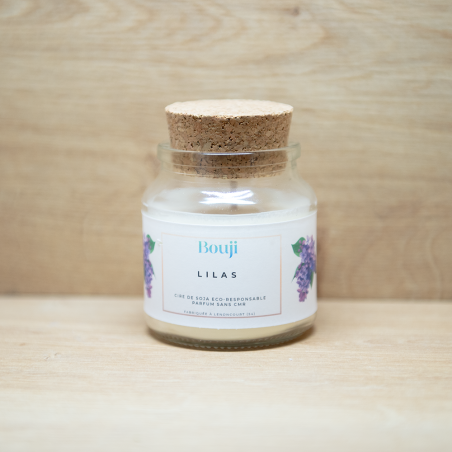Bouji - Bougies & fondants naturels & parfumés - Lilas
