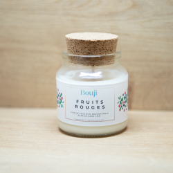 Bouji - Bougies & fondants naturels & parfumés - Fruits rouges