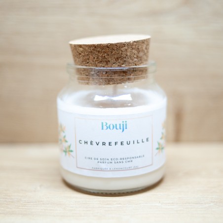 Bouji - Bougies & fondants naturels & parfumés - Bougie Chèvrefeuille