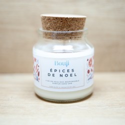 Bouji - Bougies & fondants naturels & parfumés - Bougie  Epices de Noel