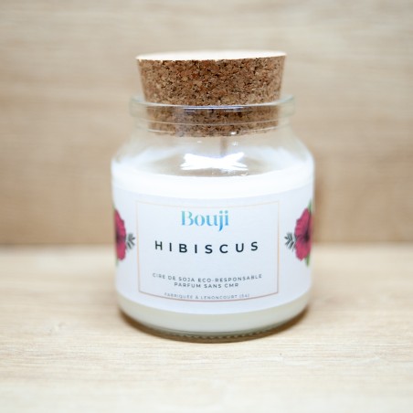 Bouji - Bougies & fondants naturels & parfumés - Bougie  Hibiscus