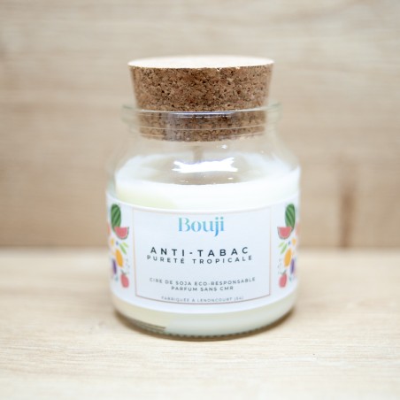 Bouji - Bougies & fondants naturels & parfumés - Bougie Anti Tabac