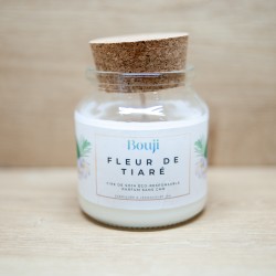 Bouji - Bougies & fondants naturels & parfumés - Bougie Fleur de tiare