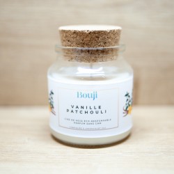 Bouji - Bougies & fondants naturels & parfumés - Bougie  Vanille Patchouli