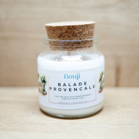 Bouji - Bougies & fondants naturels & parfumés - Bougie  Baladez Provençale